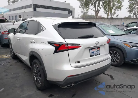 2015 Lexus Nx 200T из США, поврежденный, VIN JTJYARBZ7F2015458